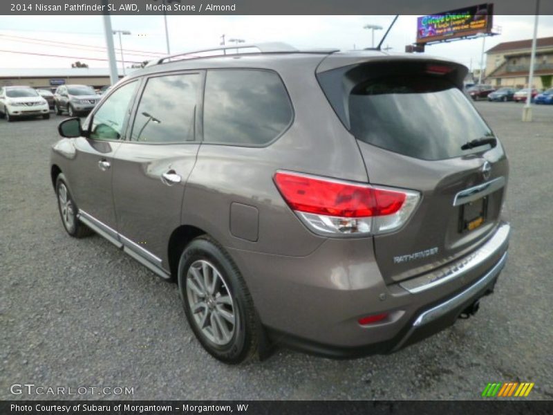 Mocha Stone / Almond 2014 Nissan Pathfinder SL AWD