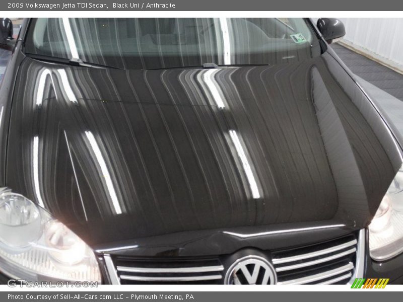 Black Uni / Anthracite 2009 Volkswagen Jetta TDI Sedan