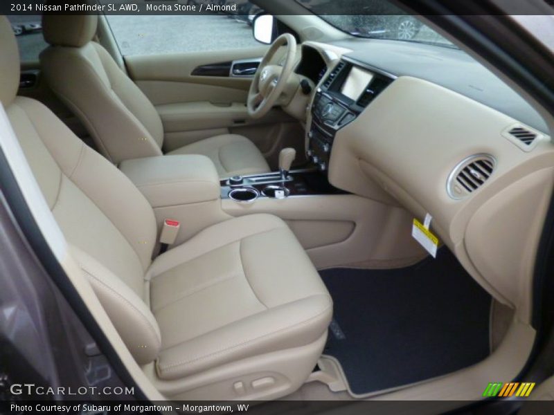 Mocha Stone / Almond 2014 Nissan Pathfinder SL AWD