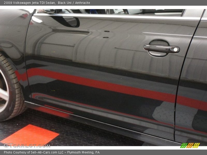 Black Uni / Anthracite 2009 Volkswagen Jetta TDI Sedan