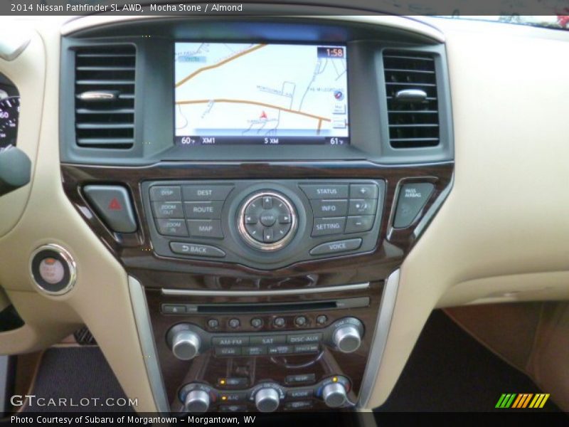 Mocha Stone / Almond 2014 Nissan Pathfinder SL AWD