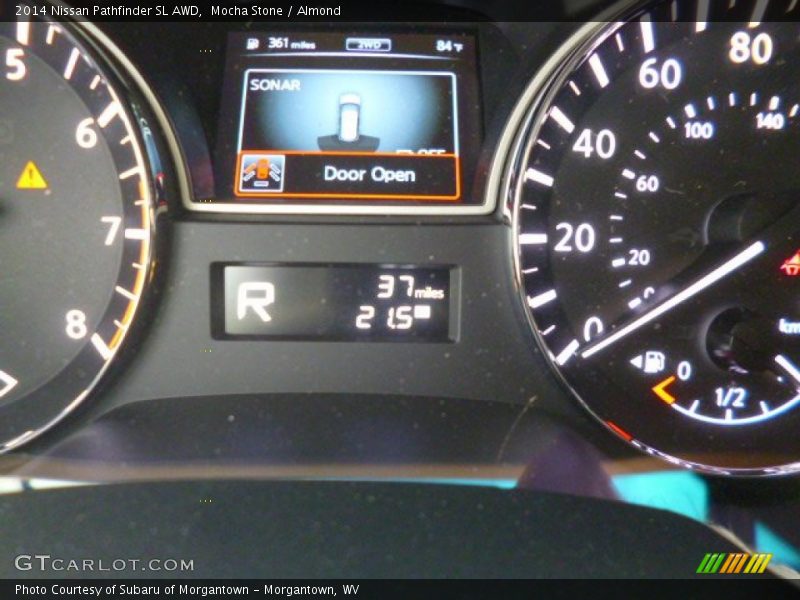 Mocha Stone / Almond 2014 Nissan Pathfinder SL AWD