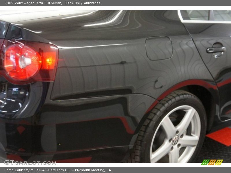 Black Uni / Anthracite 2009 Volkswagen Jetta TDI Sedan