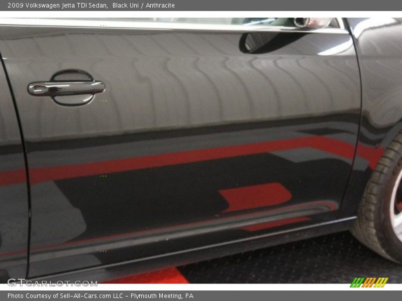 Black Uni / Anthracite 2009 Volkswagen Jetta TDI Sedan