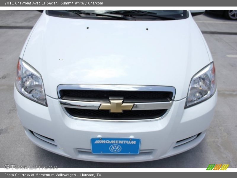 Summit White / Charcoal 2011 Chevrolet Aveo LT Sedan