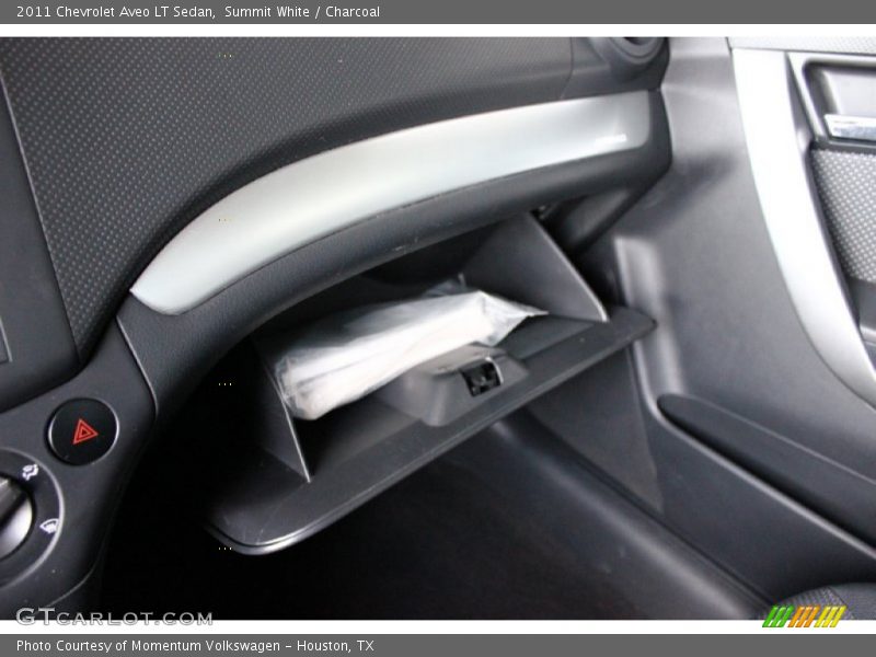 Summit White / Charcoal 2011 Chevrolet Aveo LT Sedan