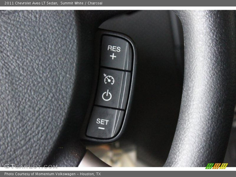 Summit White / Charcoal 2011 Chevrolet Aveo LT Sedan