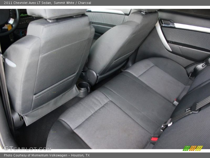 Summit White / Charcoal 2011 Chevrolet Aveo LT Sedan