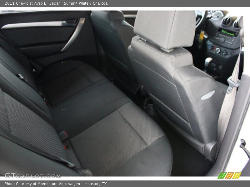 Summit White / Charcoal 2011 Chevrolet Aveo LT Sedan