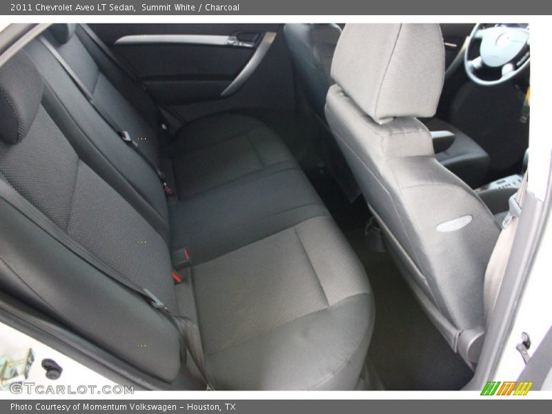 Summit White / Charcoal 2011 Chevrolet Aveo LT Sedan