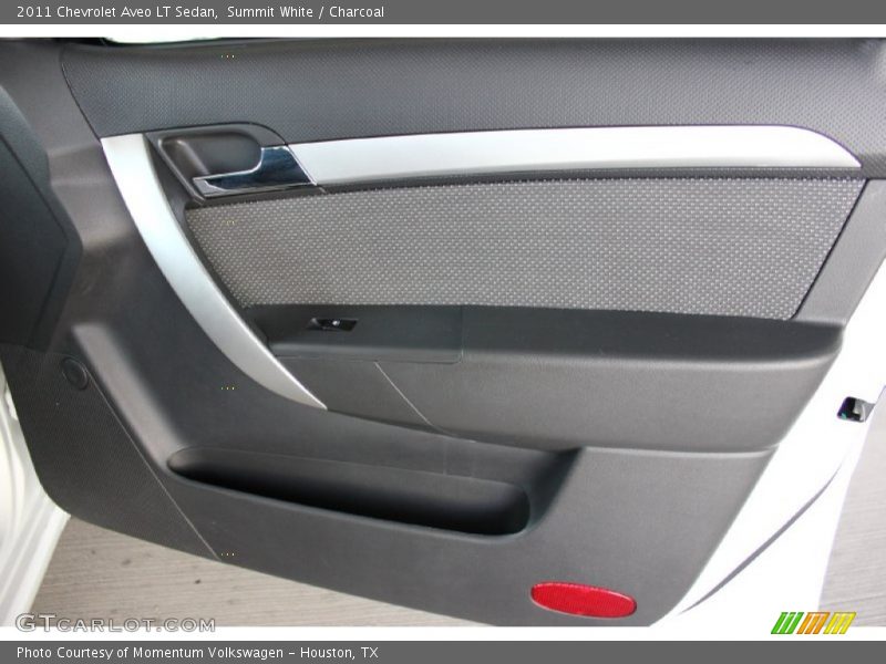 Summit White / Charcoal 2011 Chevrolet Aveo LT Sedan