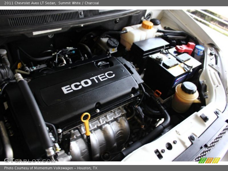 Summit White / Charcoal 2011 Chevrolet Aveo LT Sedan