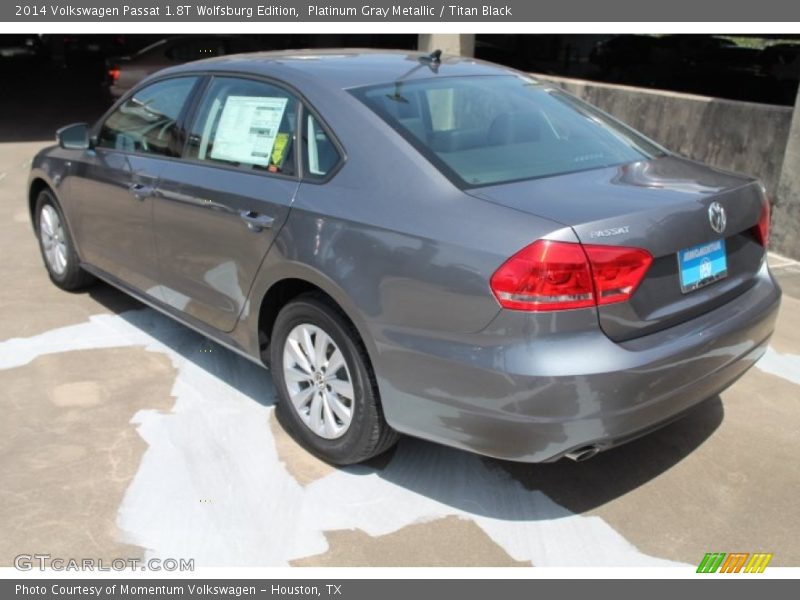 Platinum Gray Metallic / Titan Black 2014 Volkswagen Passat 1.8T Wolfsburg Edition