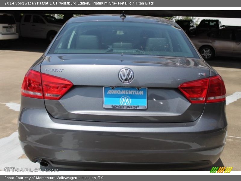 Platinum Gray Metallic / Titan Black 2014 Volkswagen Passat 1.8T Wolfsburg Edition
