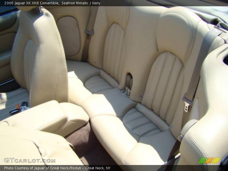 Seafrost Metallic / Ivory 2006 Jaguar XK XK8 Convertible