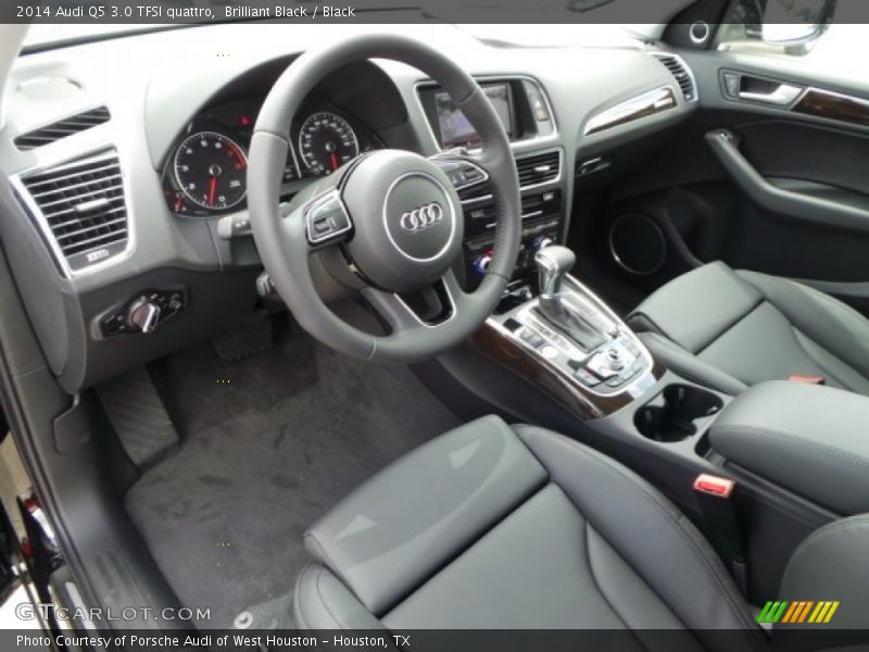 Brilliant Black / Black 2014 Audi Q5 3.0 TFSI quattro