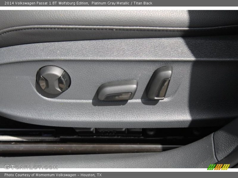 Platinum Gray Metallic / Titan Black 2014 Volkswagen Passat 1.8T Wolfsburg Edition