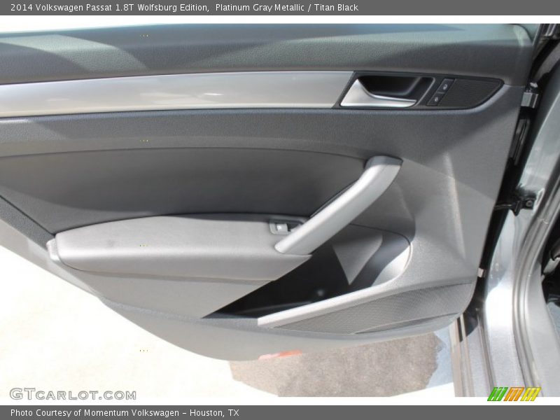 Platinum Gray Metallic / Titan Black 2014 Volkswagen Passat 1.8T Wolfsburg Edition