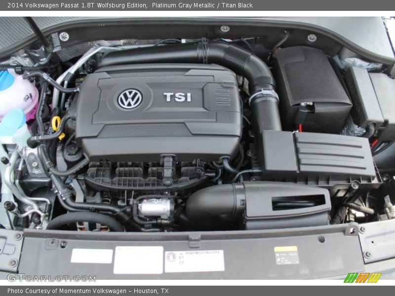 Platinum Gray Metallic / Titan Black 2014 Volkswagen Passat 1.8T Wolfsburg Edition