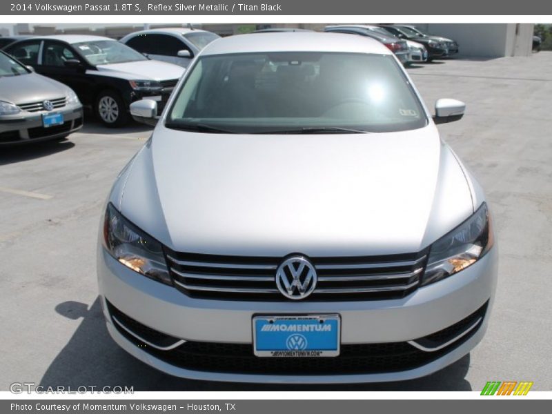 Reflex Silver Metallic / Titan Black 2014 Volkswagen Passat 1.8T S