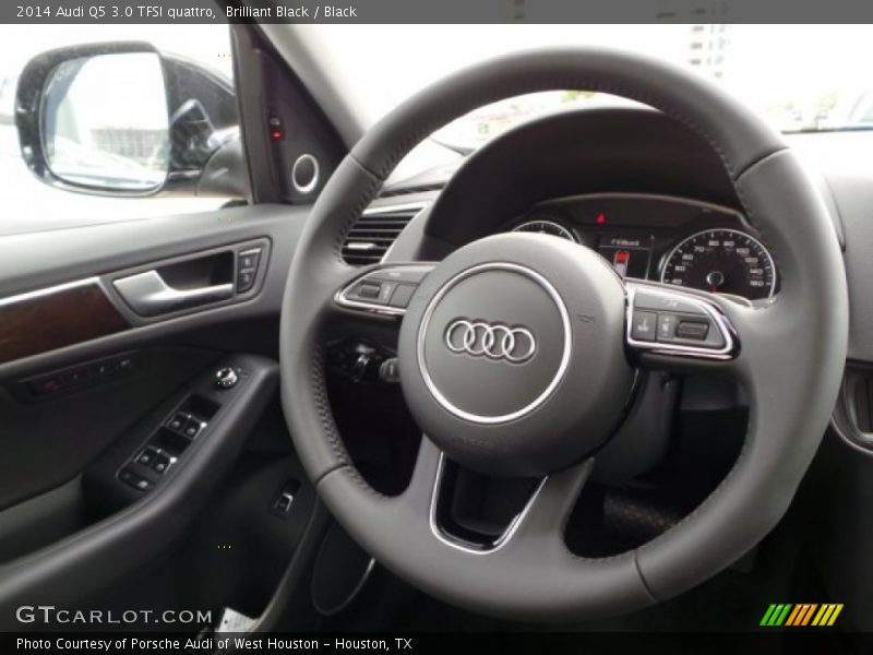 Brilliant Black / Black 2014 Audi Q5 3.0 TFSI quattro