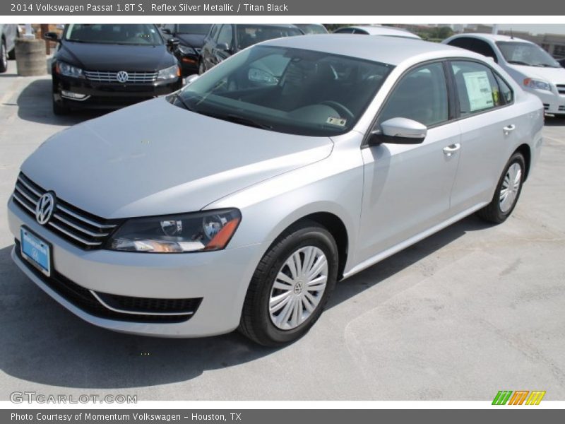 Reflex Silver Metallic / Titan Black 2014 Volkswagen Passat 1.8T S