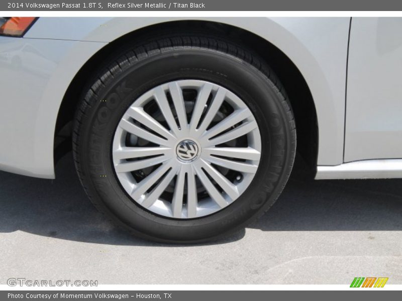 Reflex Silver Metallic / Titan Black 2014 Volkswagen Passat 1.8T S
