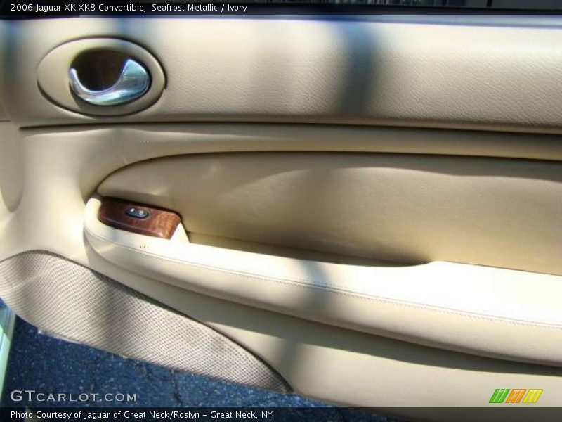 Seafrost Metallic / Ivory 2006 Jaguar XK XK8 Convertible