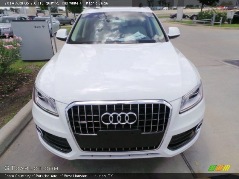 Ibis White / Pistachio Beige 2014 Audi Q5 2.0 TFSI quattro
