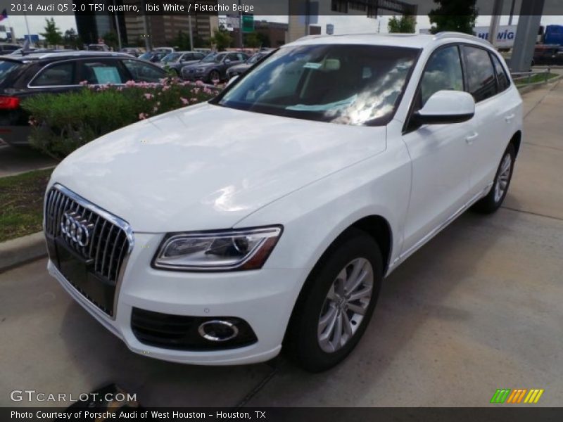 Ibis White / Pistachio Beige 2014 Audi Q5 2.0 TFSI quattro