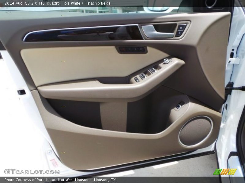 Ibis White / Pistachio Beige 2014 Audi Q5 2.0 TFSI quattro