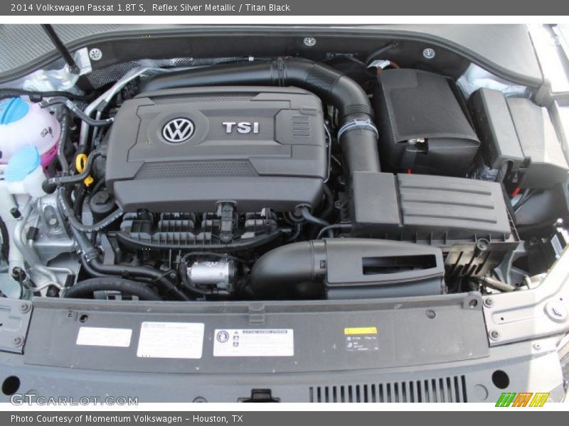 Reflex Silver Metallic / Titan Black 2014 Volkswagen Passat 1.8T S