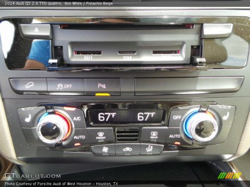 Ibis White / Pistachio Beige 2014 Audi Q5 2.0 TFSI quattro