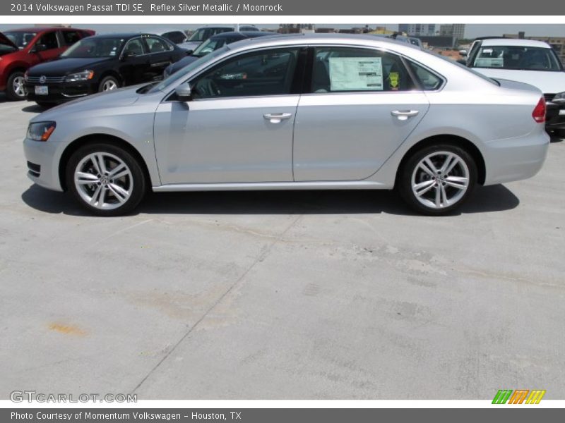 Reflex Silver Metallic / Moonrock 2014 Volkswagen Passat TDI SE