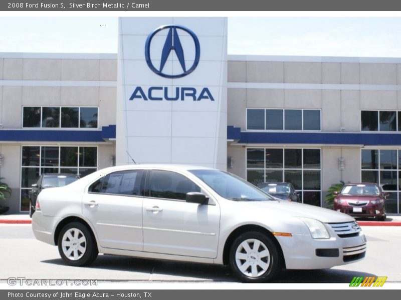 Front 3/4 View of 2008 Fusion S