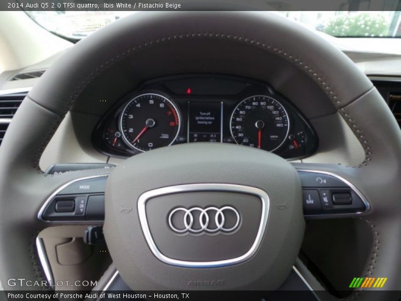 Ibis White / Pistachio Beige 2014 Audi Q5 2.0 TFSI quattro
