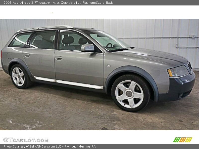 Atlas Gray Metallic / Platinum/Sabre Black 2005 Audi Allroad 2.7T quattro