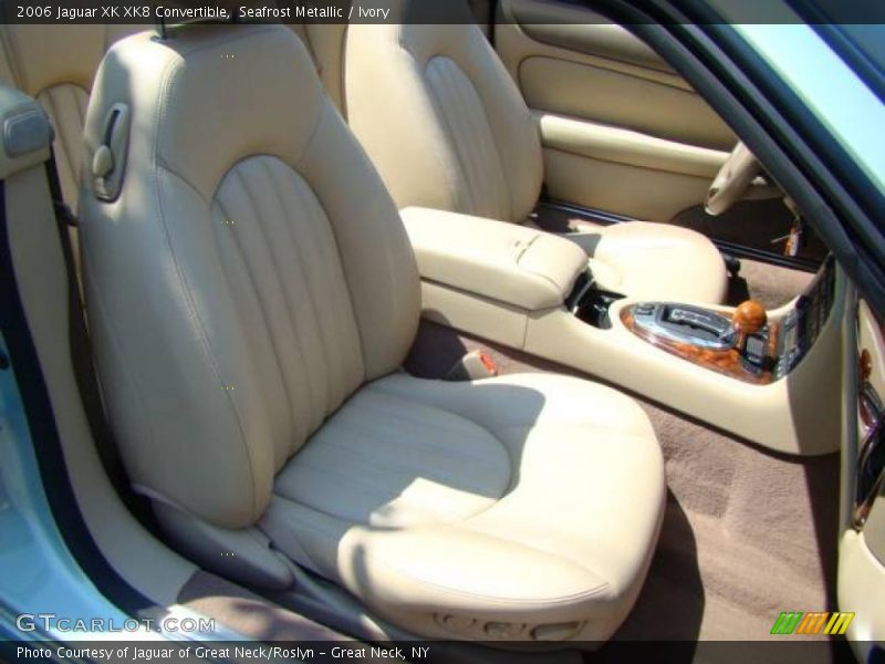 Seafrost Metallic / Ivory 2006 Jaguar XK XK8 Convertible