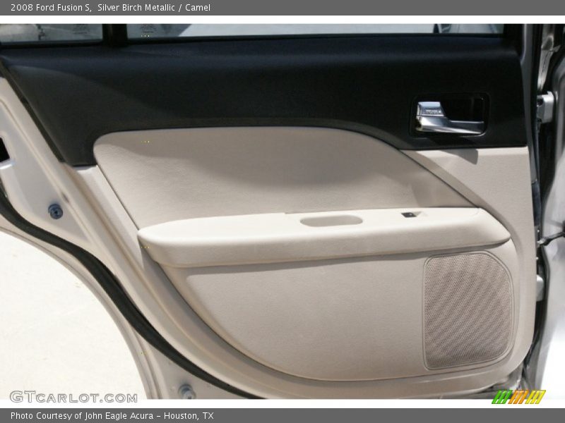 Silver Birch Metallic / Camel 2008 Ford Fusion S