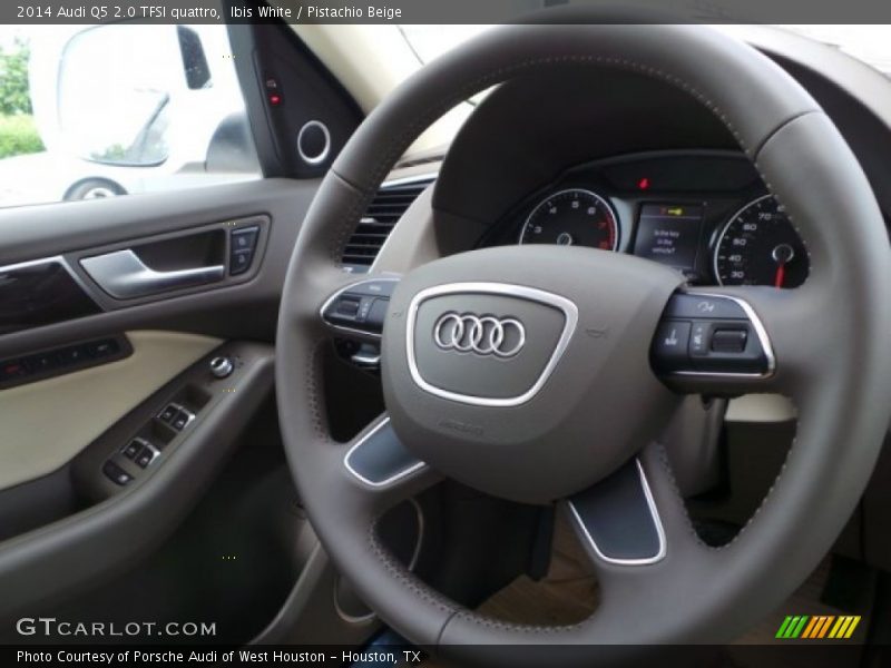 Ibis White / Pistachio Beige 2014 Audi Q5 2.0 TFSI quattro