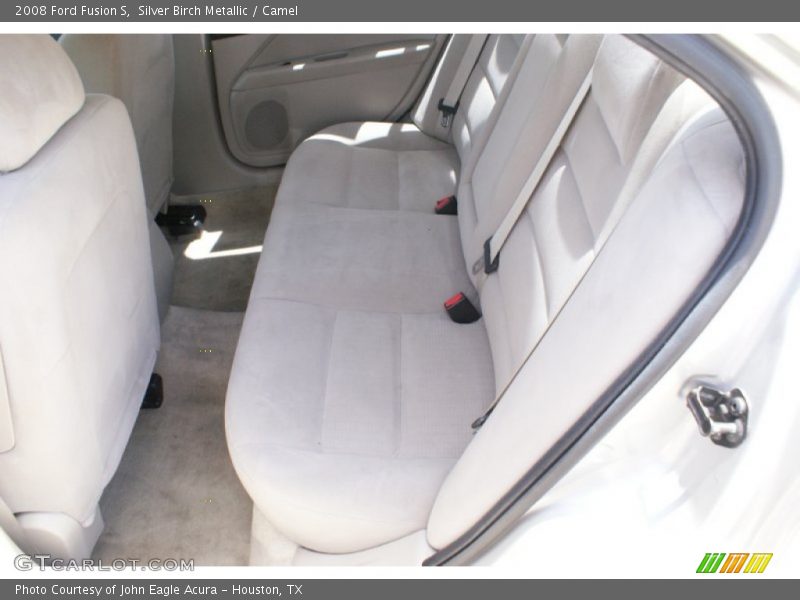 Silver Birch Metallic / Camel 2008 Ford Fusion S