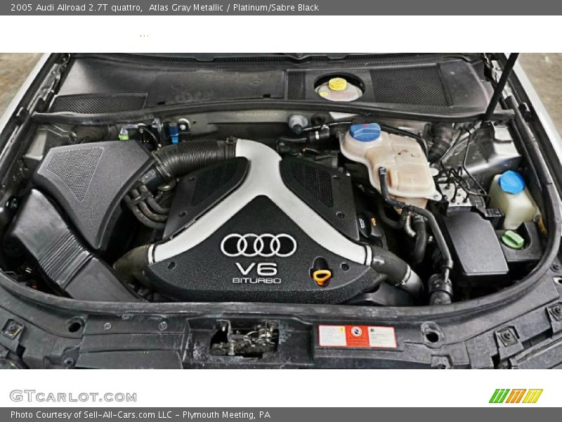 Atlas Gray Metallic / Platinum/Sabre Black 2005 Audi Allroad 2.7T quattro