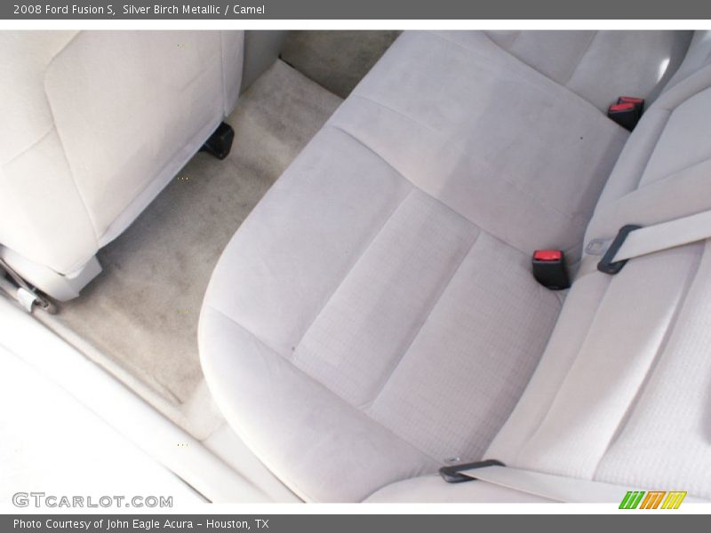 Silver Birch Metallic / Camel 2008 Ford Fusion S