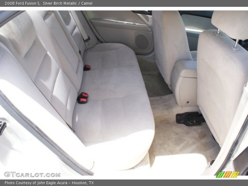 Silver Birch Metallic / Camel 2008 Ford Fusion S