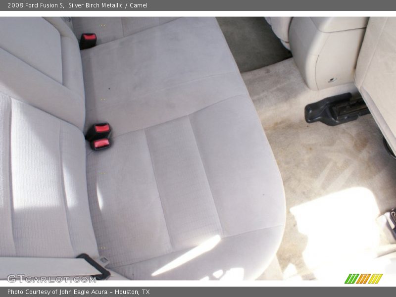 Silver Birch Metallic / Camel 2008 Ford Fusion S