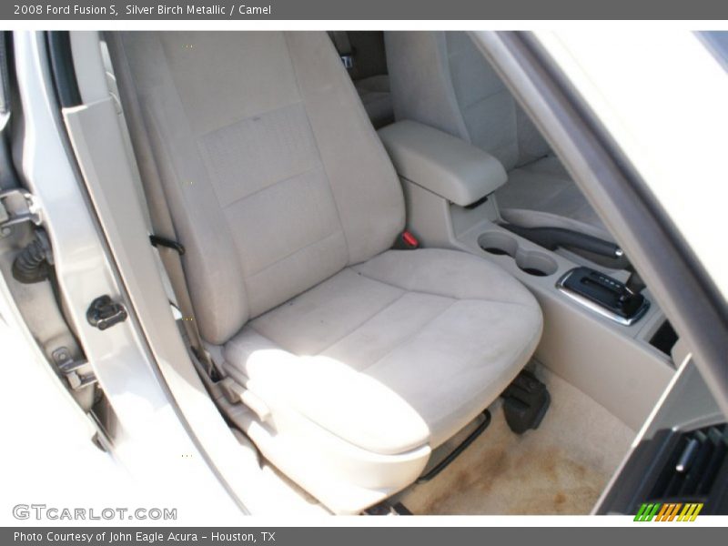 Silver Birch Metallic / Camel 2008 Ford Fusion S