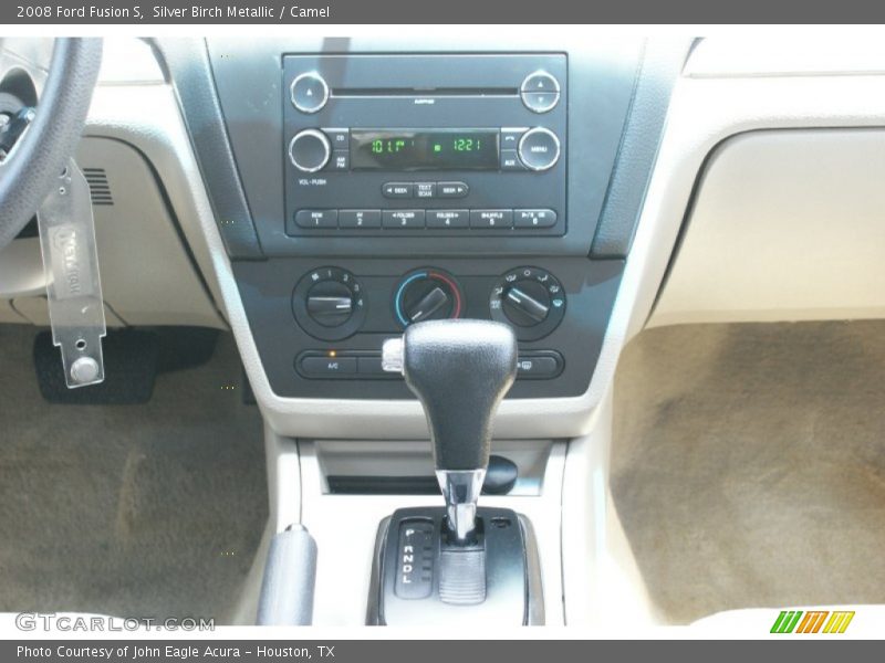 Silver Birch Metallic / Camel 2008 Ford Fusion S
