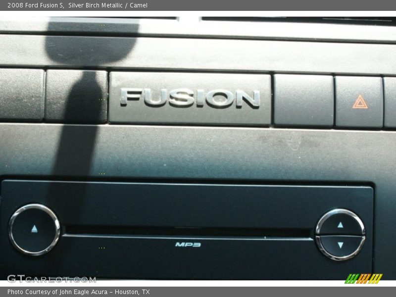 Silver Birch Metallic / Camel 2008 Ford Fusion S
