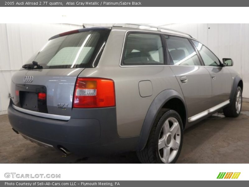 Atlas Gray Metallic / Platinum/Sabre Black 2005 Audi Allroad 2.7T quattro