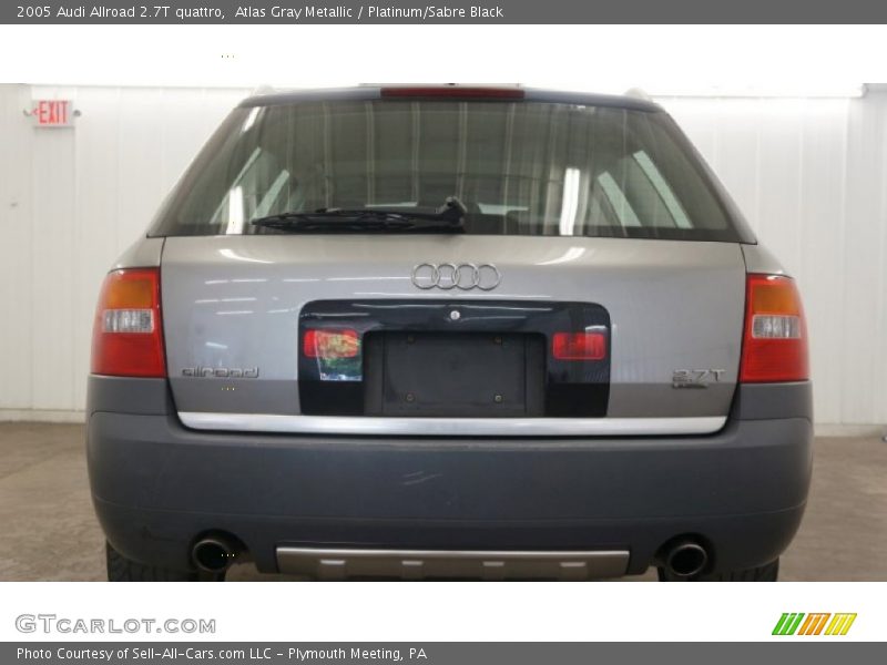 Atlas Gray Metallic / Platinum/Sabre Black 2005 Audi Allroad 2.7T quattro